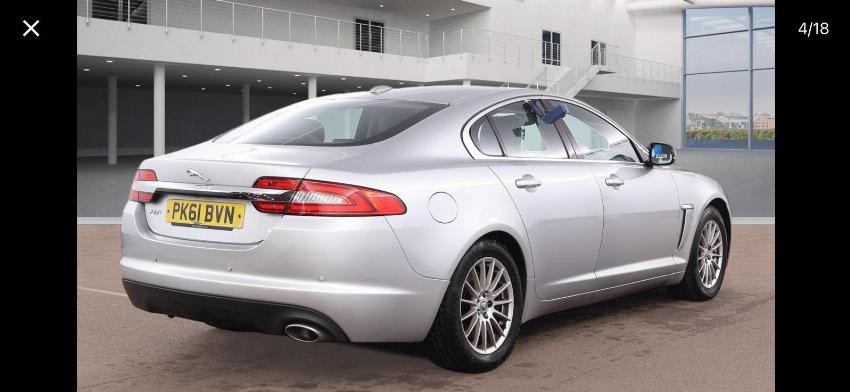 2012 61 JAGUAR XF